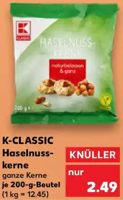 Kaufland K-CLASSIC Haselnusskerne Angebot