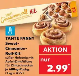 Kaufland TANTE FANNY Sweet Cinnamon Roll-Kit Angebot