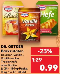 Kaufland DR. OETKER Backzutaten Angebot