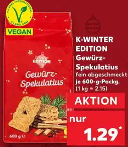 Kaufland K-WINTER EDITION Gewürz Spekulatius Angebot