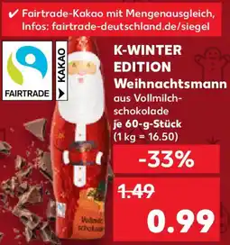 Kaufland K-WINTER EDITION Weihnachtsmann Angebot