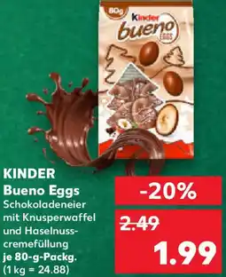 Kaufland KINDER Bueno Eggs Angebot
