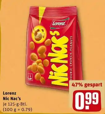 REWE Lorenz nic nac’s Angebot