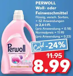 Kaufland PERWOLL Woll- oder Feinwaschmittel Angebot