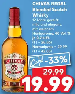 Kaufland CHIVAS REGAL Blended Scotch Whisky Angebot