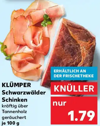 Kaufland KLÜMPER Schwarzwälder Schinken Angebot
