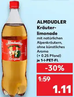 Kaufland ALMDUDLER Kräuterlimonade Angebot