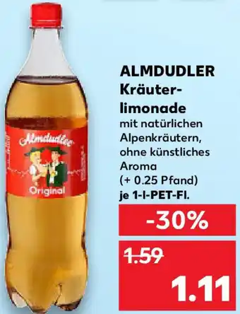 Kaufland ALMDUDLER Kräuterlimonade Angebot