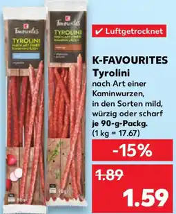 Kaufland K-FAVOURITES Tyrolini Angebot