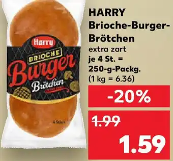 Kaufland HARRY Brioche-Burger Brötchen Angebot
