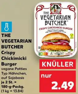 Kaufland THE VEGETARIAN BUTCHER Crispy Chickimicki Burger Angebot
