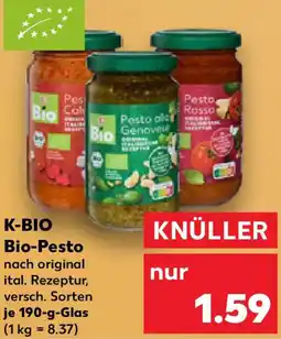 Kaufland K-BIO Bio-Pesto Angebot