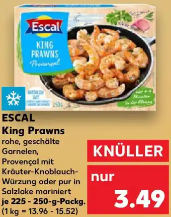 Kaufland ESCAL King Prawns Angebot