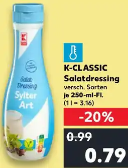 Kaufland K-CLASSIC Salatdressing Angebot