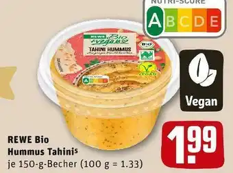 REWE Rewe bio hummus tahini Angebot