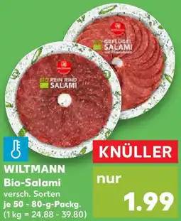 Kaufland WILTMANN Bio-Salami Angebot