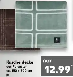 Kaufland OTTO KERN Kuscheldecke Angebot