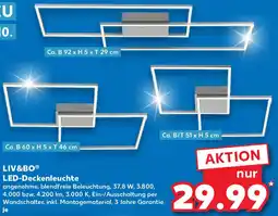 Kaufland LIV&BO LED-Deckenleuchte Angebot