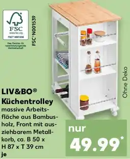 Kaufland LIV&BO Küchentrolley Angebot