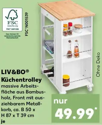 Kaufland LIV&BO Küchentrolley Angebot