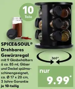 Kaufland SPICE&SOUL Drehbares Gewürzregal Angebot