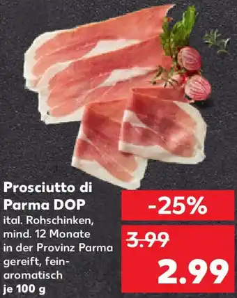 Kaufland Prosciutto di Parma DOP Angebot