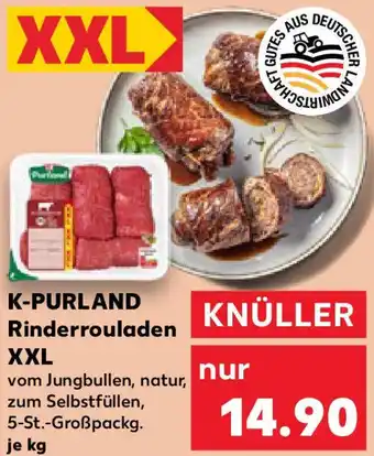 Kaufland K-PURLAND Rinderrouladen XXL Angebot