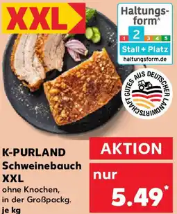 Kaufland K-PURLAND Schweinebauch XXL Angebot
