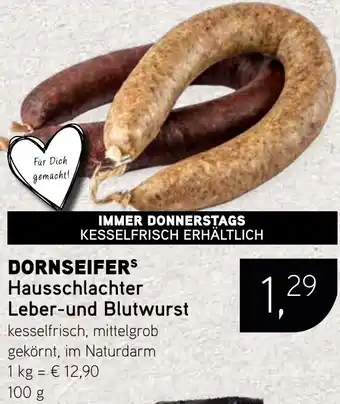 Dornseifer DORNSEIFERS Hausschlachter Leber- und Blutwurst Angebot