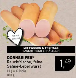 Dornseifer DORNSEIFERS Rauchfrische, feine Sahne-Leberwurst Angebot