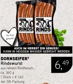 Dornseifer DORNSEIFERS Rindswurst Angebot