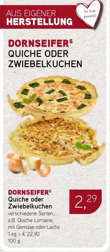 Dornseifer DORNSEIFERS Quiche oder Zwiebelkuchen Angebot