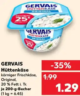 Kaufland GERVAIS Hüttenkäse Angebot