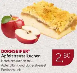 Dornseifer DORNSEIFERS Apfelstreuselkuchen Angebot