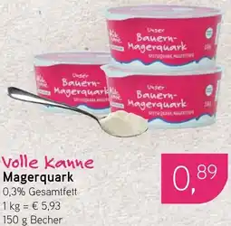 Dornseifer Volle Kanne Magerquark Angebot