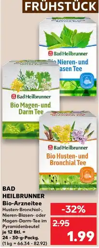 Kaufland BAD HEILBRUNNER Bio-Arzneitee Angebot