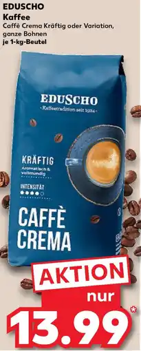 Kaufland EDUSCHO Kaffee Angebot