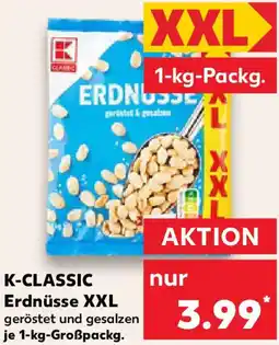 Kaufland K-CLASSIC Erdnüsse XXL Angebot