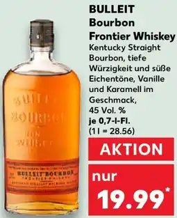 Kaufland BULLEIT Bourbon Frontier Whiskey Angebot