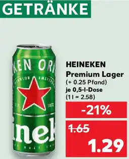 Kaufland HEINEKEN Premium Lager Angebot