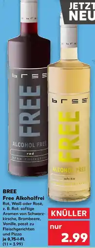 Kaufland BREE Free Alkoholfrei Angebot