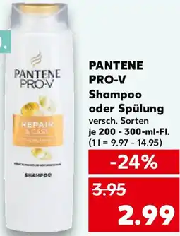 Kaufland PANTENE PRO-V Shampoo oder Spülung Angebot