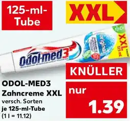 Kaufland ODOL-MED3 Zahncreme XXL Angebot