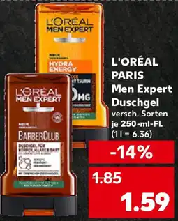 Kaufland L'ORÉAL PARIS Men Expert Duschgel Angebot