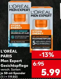 Kaufland L'ORÉAL PARIS Men Expert Gesichtspflege Angebot