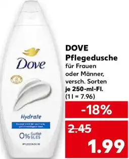 Kaufland DOVE Pflegedusche Angebot
