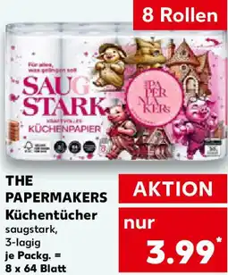 Kaufland THE PAPERMAKERS Küchentücher Angebot