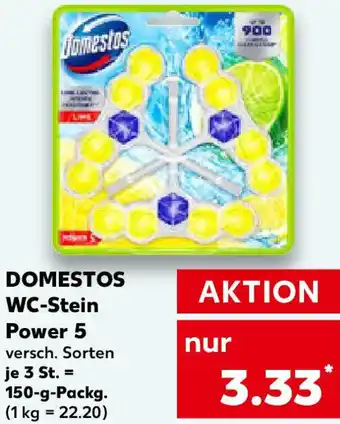 Kaufland DOMESTOS WC-Stein Power 5 Angebot