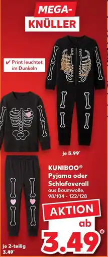 Kaufland KUNIBOO Pyjama oder Schlafoverall Angebot