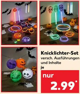 Kaufland Knicklichter-Set Angebot